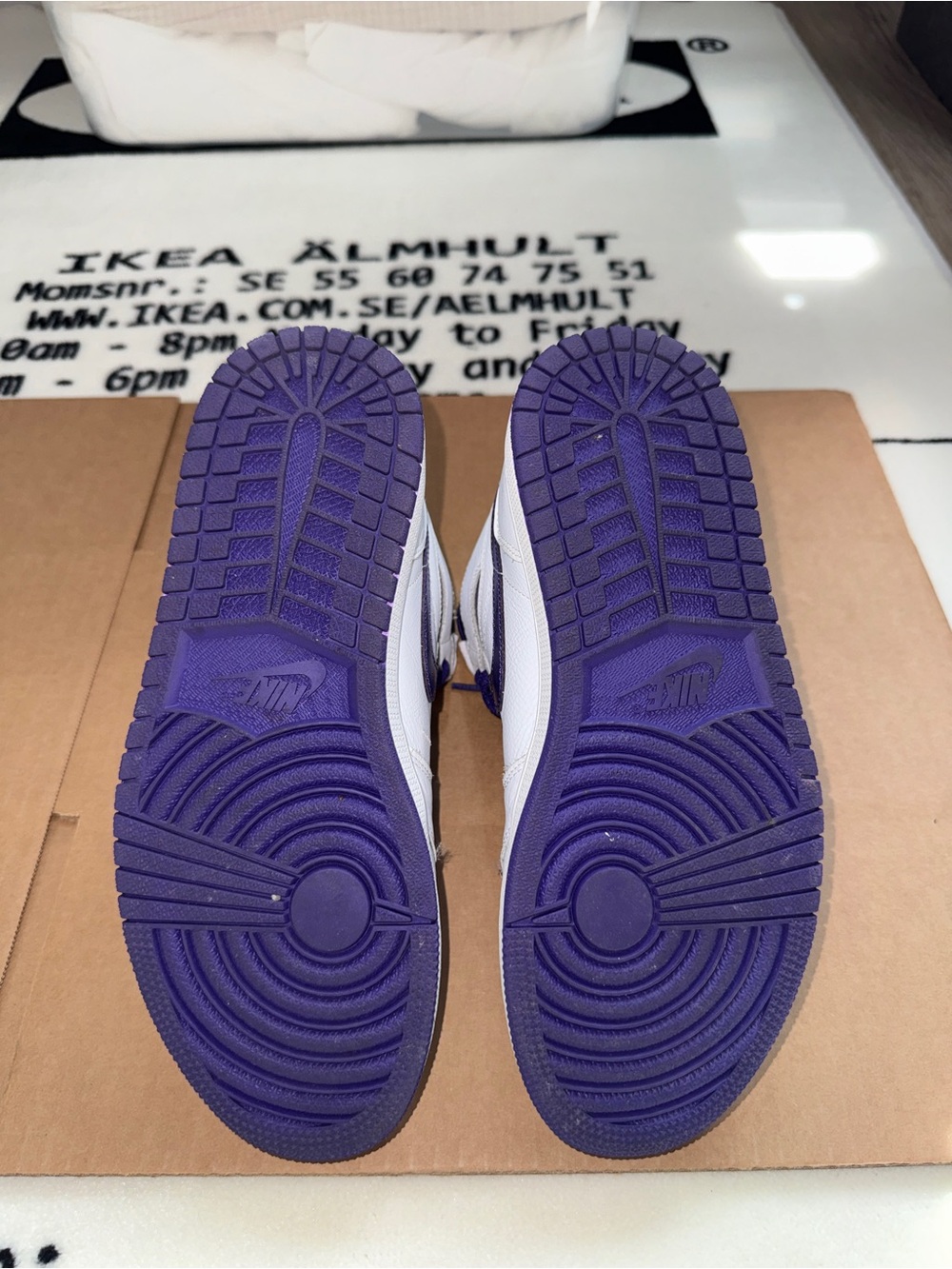 Women’s Jordan 1 Retro High “Court Purple” - Picture 5 of 6